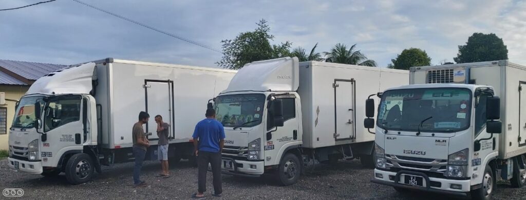 service penghantaran barangan sejuk beku